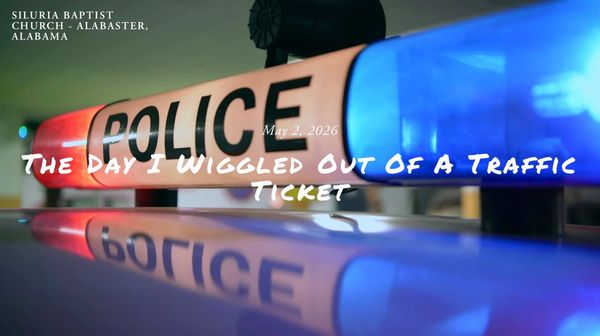 The Day I Wiggled Out Of A Traffic Ticket