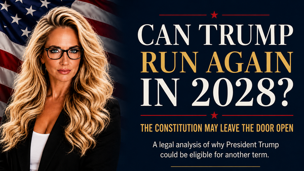 Could President Trump Run Again in 2028? The Constitution May Leave the Door Open