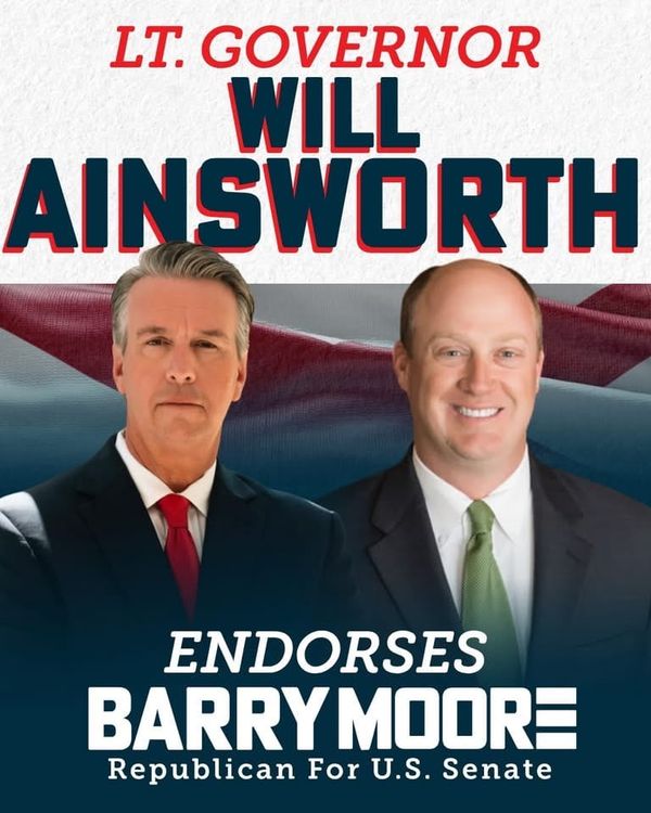 Ainsworth Endorses Moore in Senate Runoff