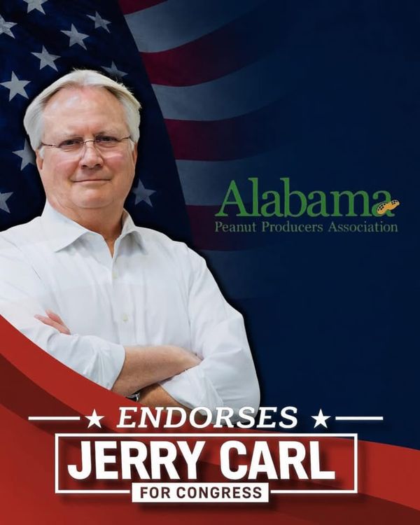 Jerry Carl Wins Peanut Growers' Endorsement