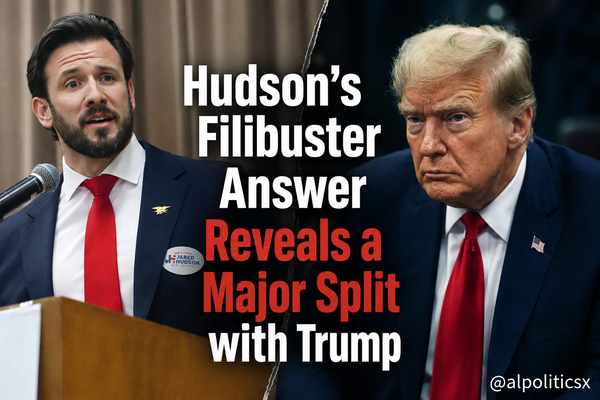 Hudson's Filibuster Answer Reveals a Major Split with Trump
