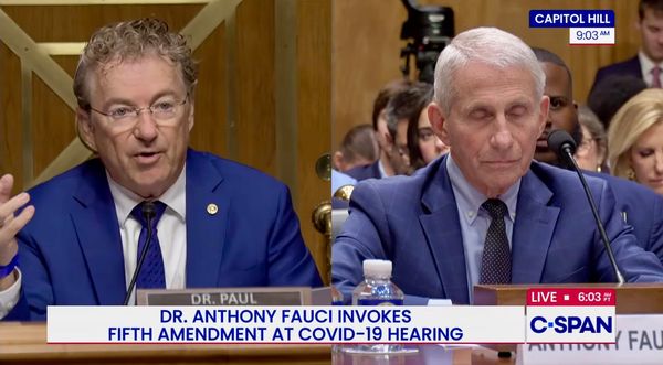 Fauci Pleads Fifth at Rand Paul COVID Hearing