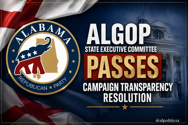 Alabama GOP Unanimously Passes Campaign Transparency Resolution to Protect Donors