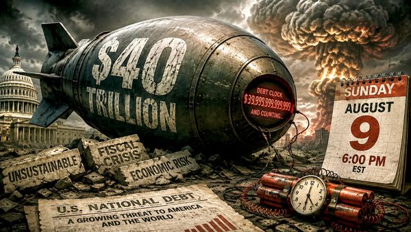The National Debt Will Hit $40 Trillion This Sunday