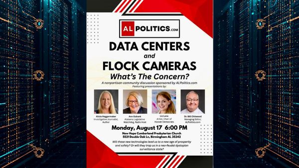 ALPolitics.com to Host Data Centers/Flock Cameras Event