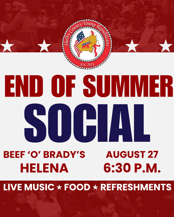 Shelby Co. Young Republicans Social to be August 27