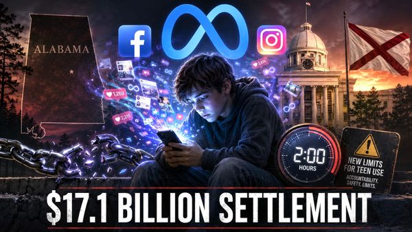Meta Kid Addiction Deal Guarantees Alabama $117 Million