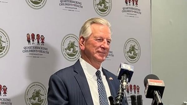 Tuberville Talks Taxes, Schools and Sports in Birmingham