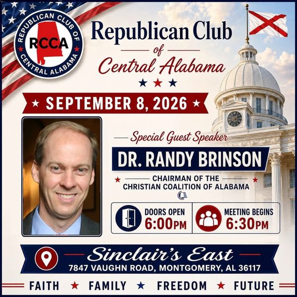 Republican Club of Central AL to Meet Sept. 8