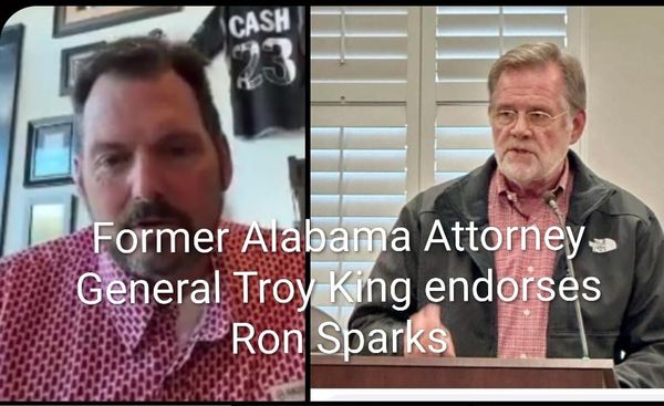 Former Alabama GOP Attorney General Troy King Crosses Party Lines to Endorse Democrat Ron Sparks Over Republican Corey Hill