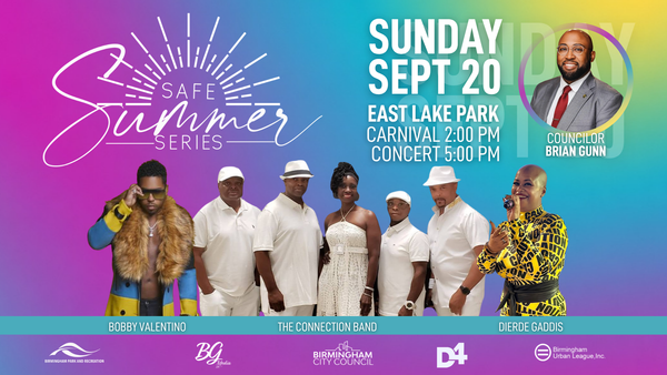 R&B Star Bobby V to Headline Free District 4 Safe Summer Series at East Lake Park
