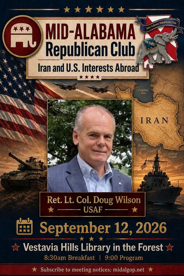ICYMI: Mid-Alabama Republican Club Sept. 12