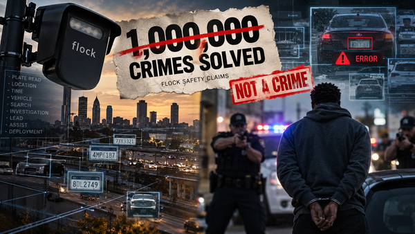 Flock’s ‘Million Crimes Solved’ Claim Doesn’t Hold Up