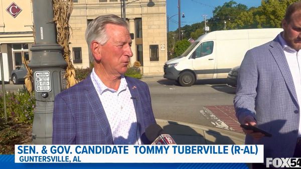Tuberville Targets Fuel Costs, Roads in Guntersville