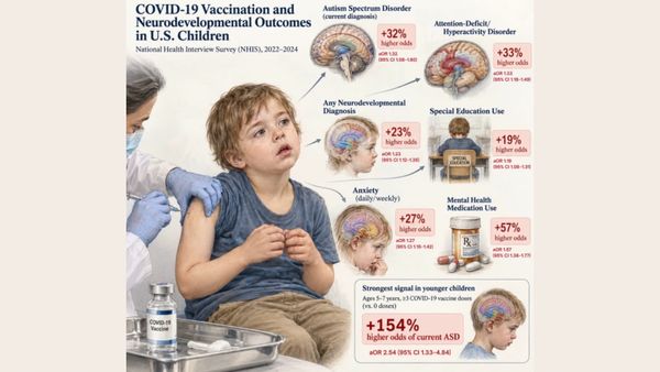 COVID Shot Analysis Finds Autism, ADHD Associations