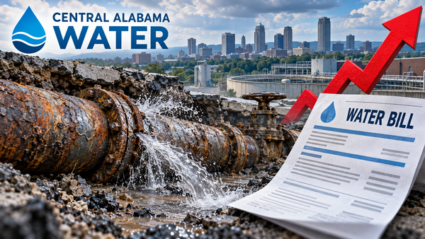 Central Alabama Water Backs Higher Bills for Most