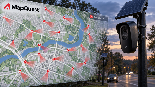 MapQuest Puts Flock Cameras on the Map