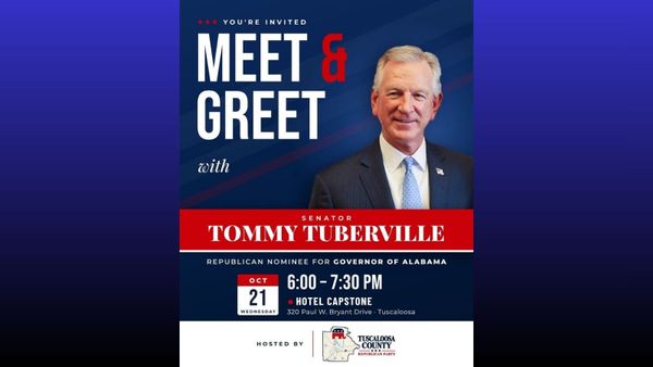 Tuscaloosa County GOP to Host Tuberville Oct. 21
