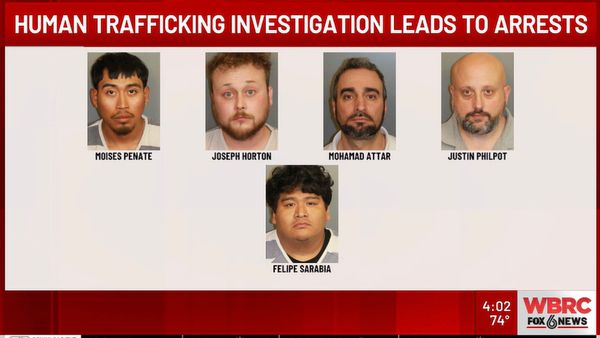 Nine Arrested in Vestavia Hills Child Sex Sting