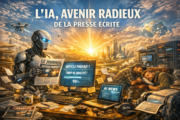 L’IA, avenir radieux de la presse écrite