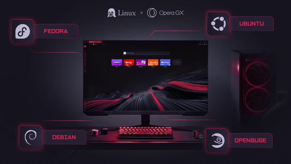 Opera GX arrive sur Linux