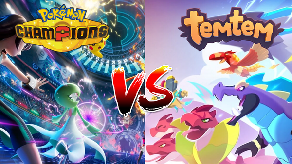 Les diff de Theory Craft entre Pokémon et Temtem