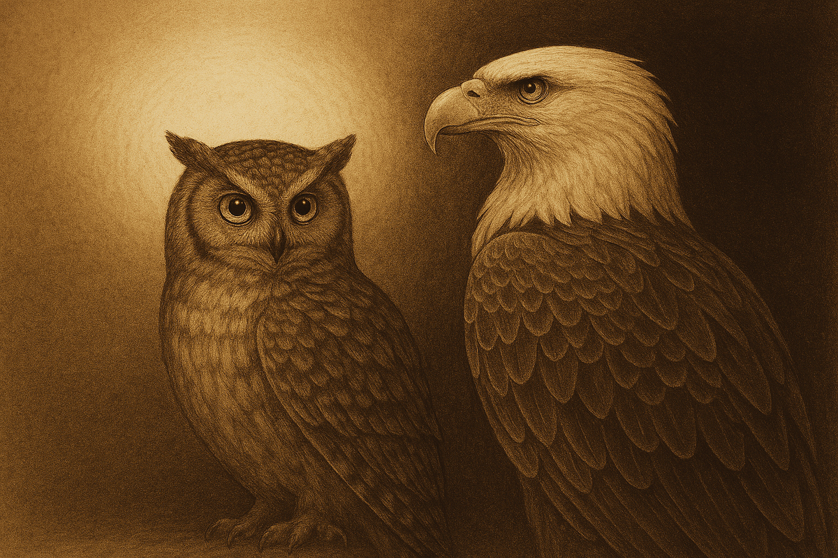 A Tale of Owls and Eagles
