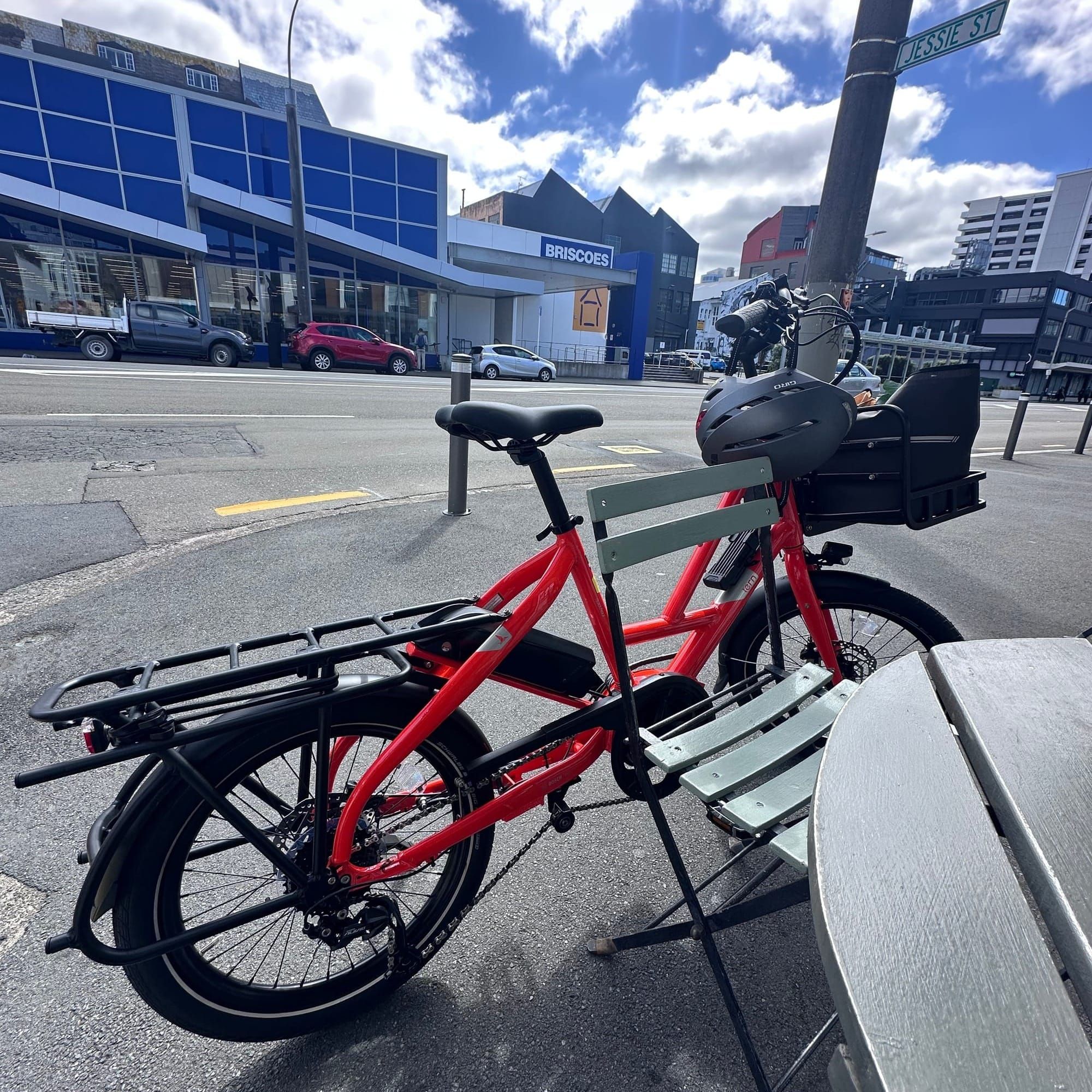 I ride a bike now