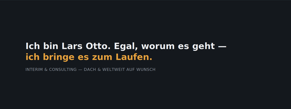 Consulting ist bei uns Resulting: Beratung mit klarem Fokus auf Ergebnisse
