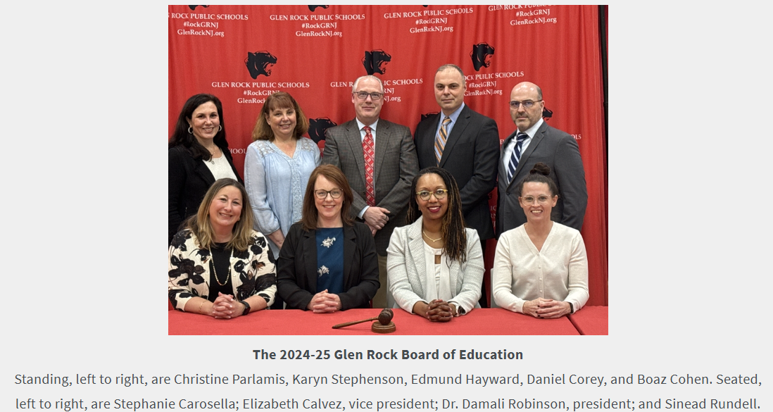 Five Candidates Vie for Three Glen Rock Board of Education Seats