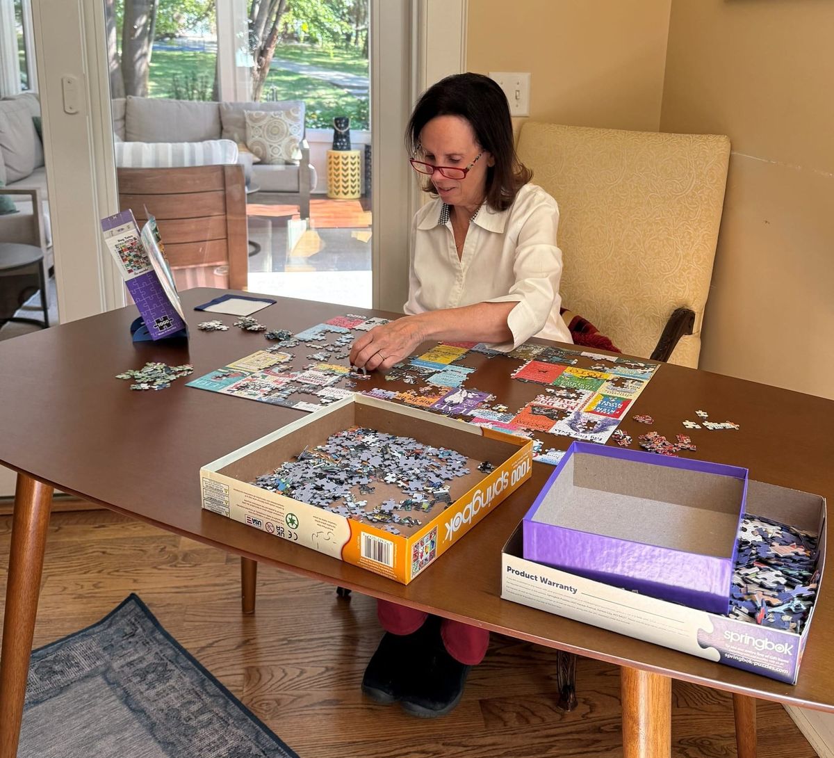 Glen Rock’s Unofficial Puzzle Lady