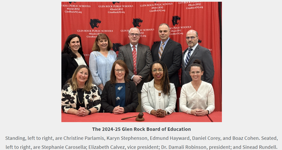 Five Candidates Vie for Three Glen Rock Board of Education Seats