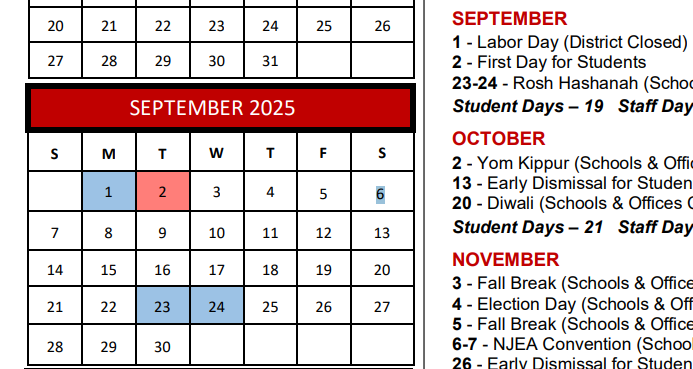 Glen Rock Starts School Sept 2. Is That Earlier or Later Than Other Towns?