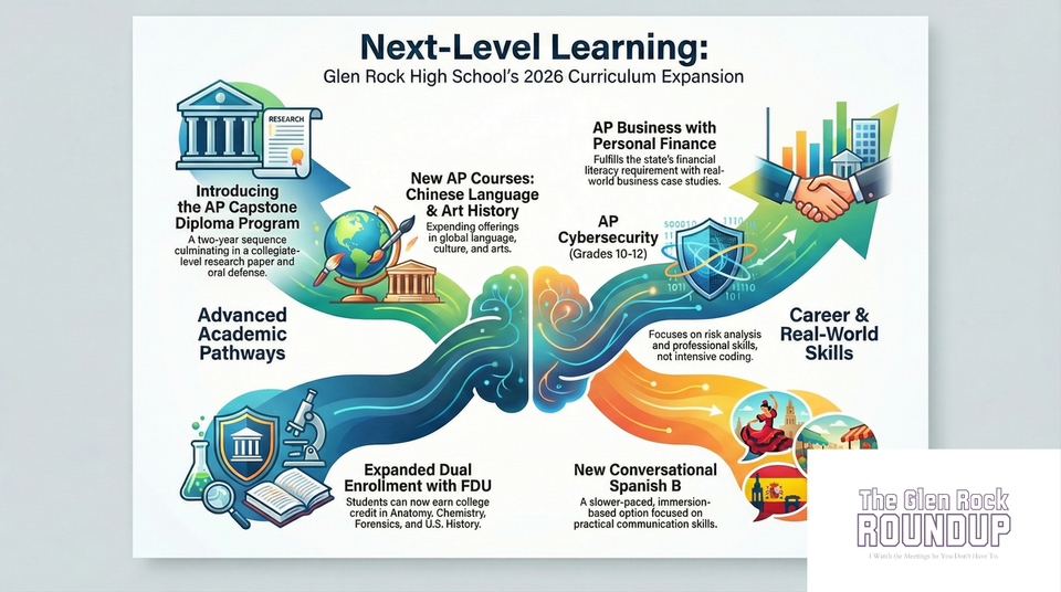 Glen Rock Unveils New AP, Career, and Dual Enrollment Courses for 2026