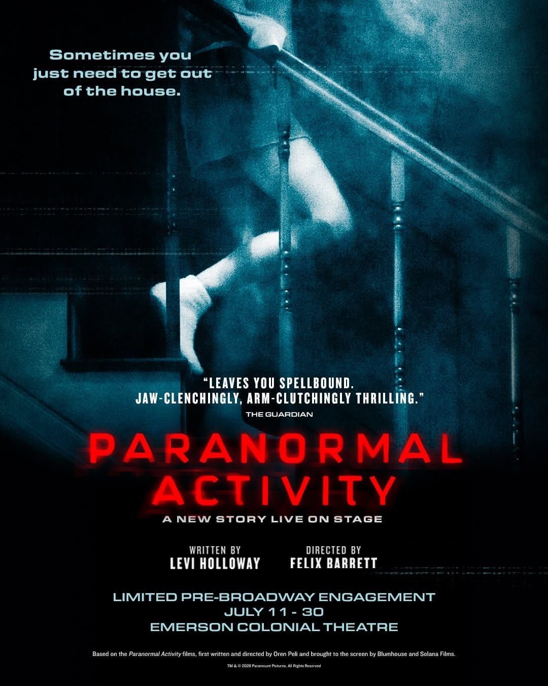 Paranormal Activity in Boston