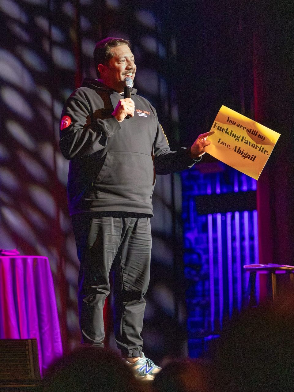 Sal Vulcano Graces Concord with Wit, Humor & Belly Laughs