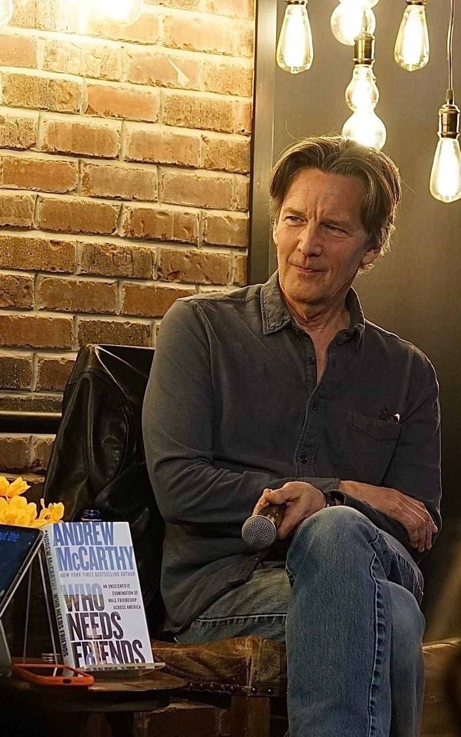 Andrew McCarthy at An Unlikely Story