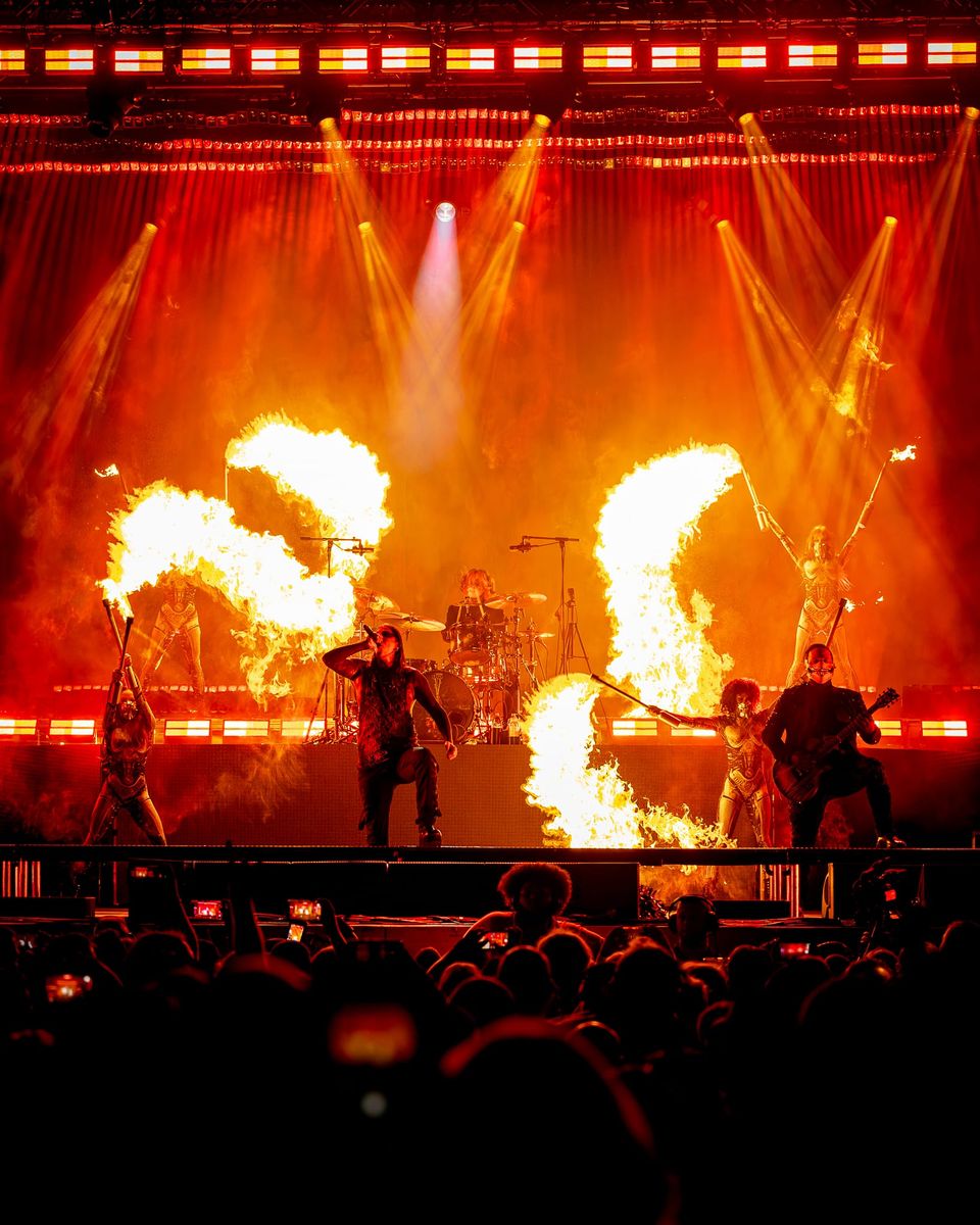 Motionless in White Rocks NH in the Sweat and Blood tour