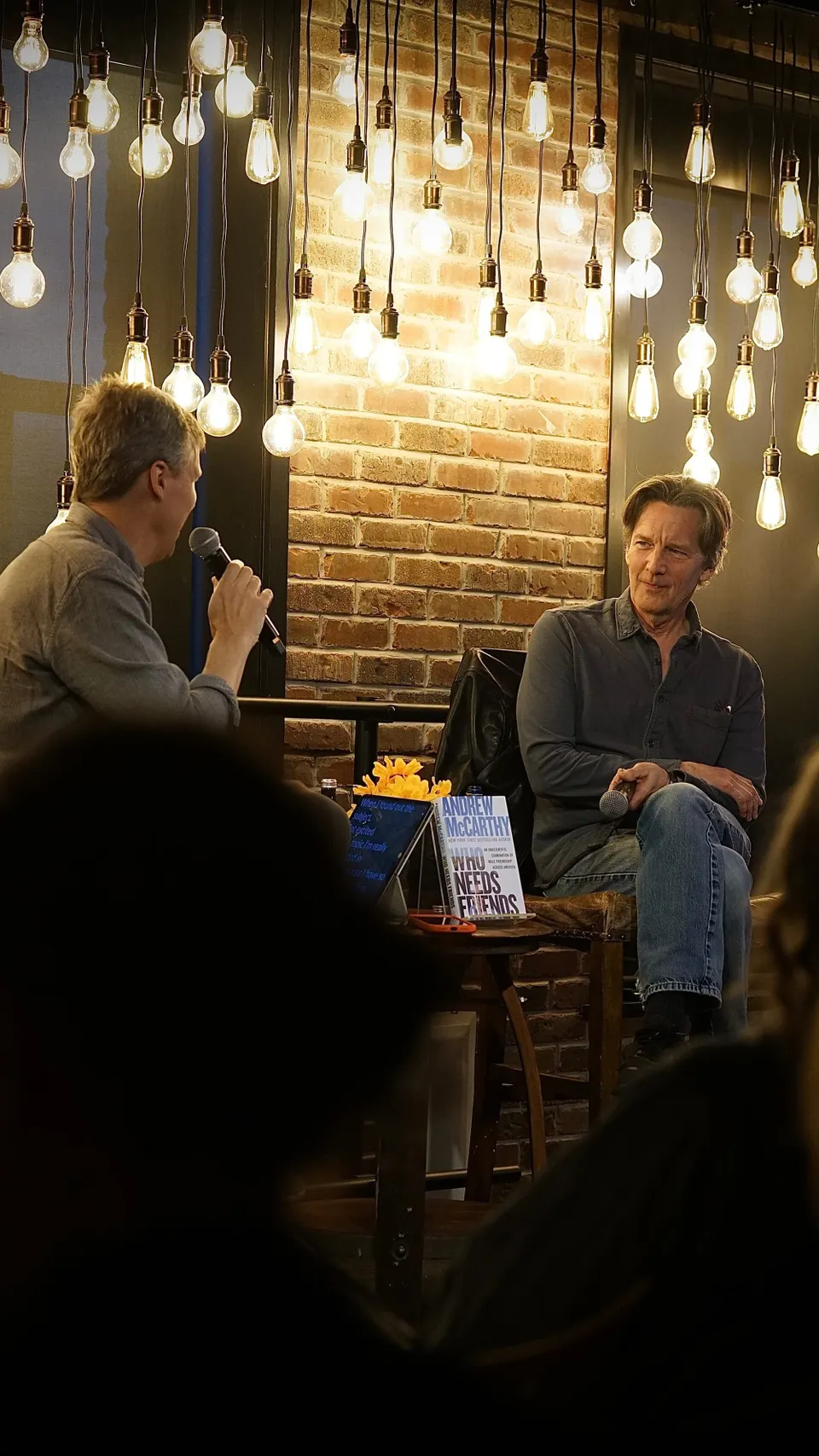 Andrew McCarthy at An Unlikely Story