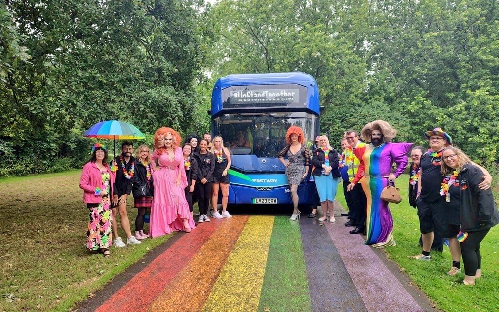 Metrobus collaborating with Crawley Pride for third annual Pride Roadshow