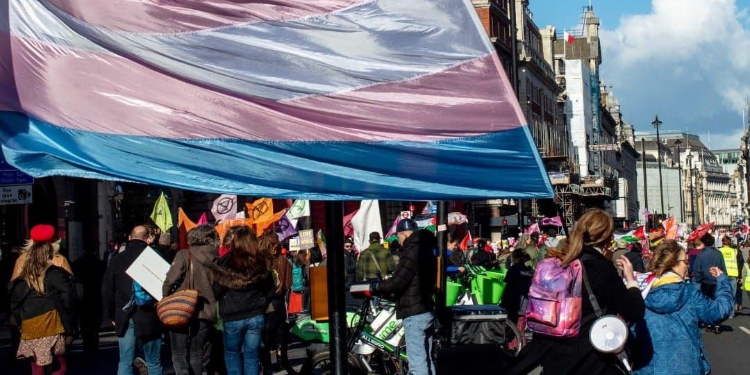Rainbow Migration joins tens of thousands in London march against far right