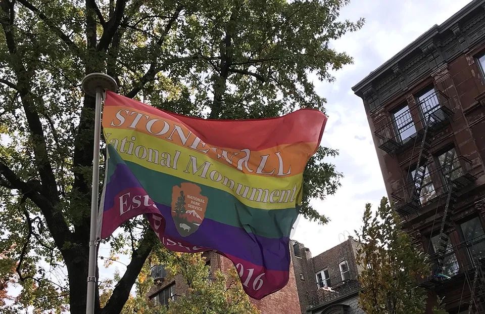 Community fundraiser launched to install cameras to protect Stonewall National Monument Pride flag