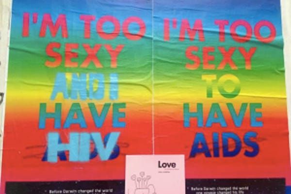 AIDS posters ‘subverted’ across London after outcry