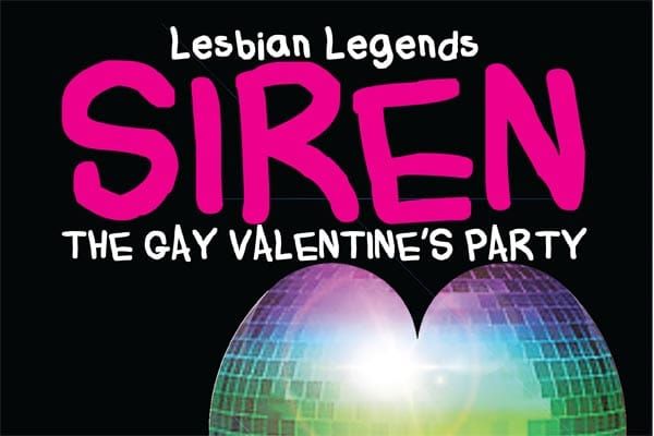 PREVIEW: The Gay Valentine’s Party with rock legends Siren and Greymatter