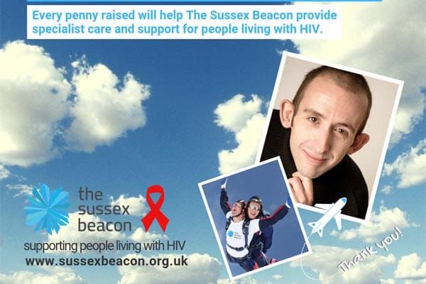 Skydiving for the Beacon