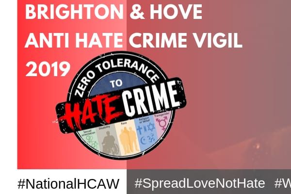 Community Hate Crime Vigil at the Rainbow Hub