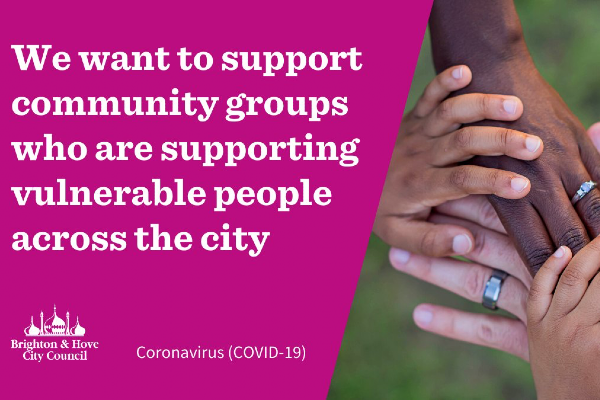 Coronavirus – emergency fund for city’s community groups