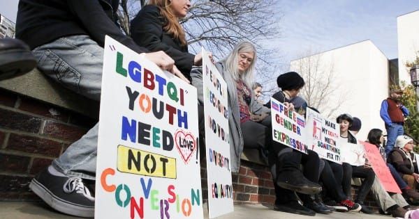 Government promises to ban conversion therapy in 2022