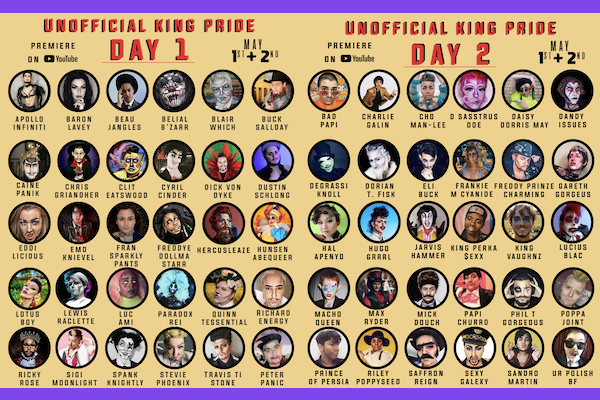  Macho Man Drag UK announces ‘Unofficial King Pride’