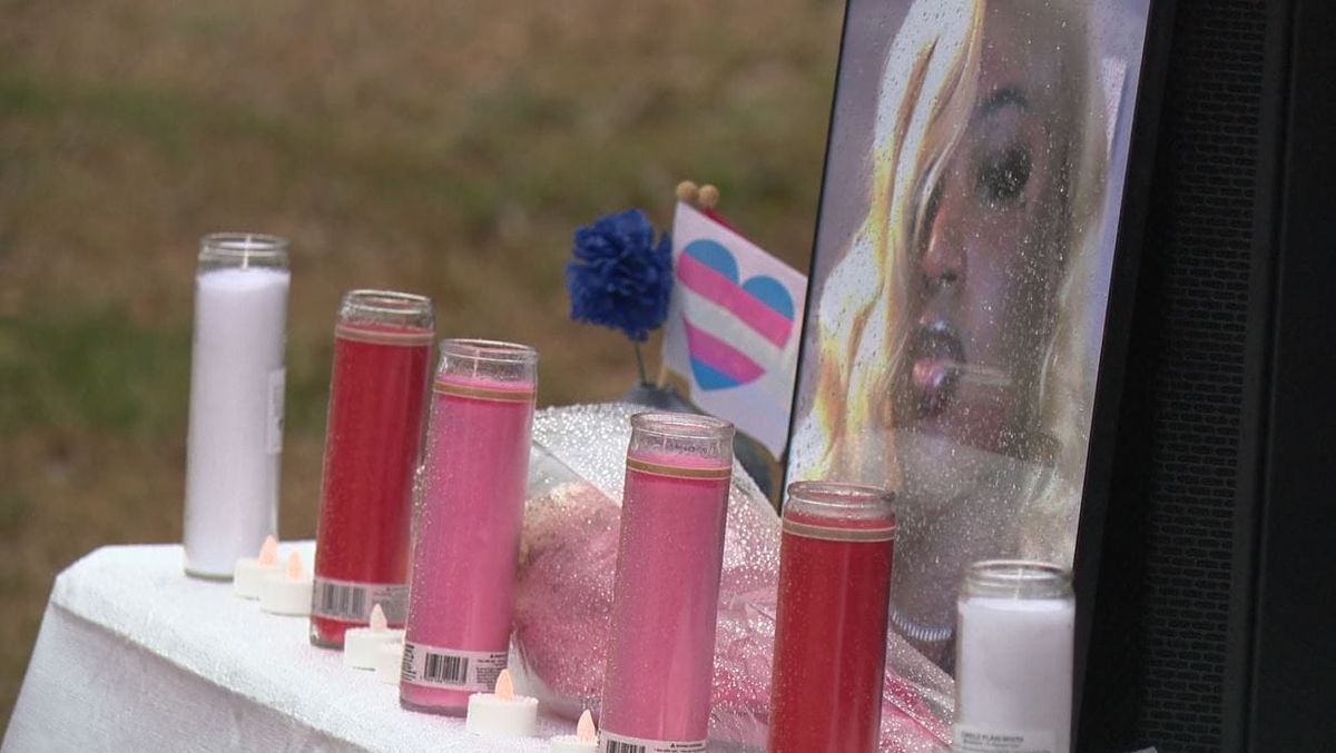 Vigil held to honour Cameron Thompson, an 18-year-old trans woman shot dead before Christmas
